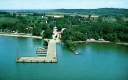 Yacht Dock at St. Albans Bay Beach
