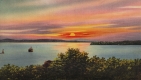 Sunset on Lake Champlain