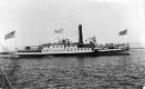 The Ticonderoga on Lake Champlain