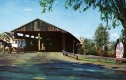 Double Lane Bridge and Entrance to Shelburne Museum
