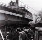 Workers Moving the Ticonderoga