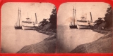 Stereoview of the Wreck of the Champlain