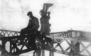 Two Men on the New Bridge