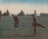 Two Men Golfing