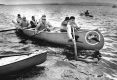 Canoeing on Lake Dunmore