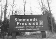Simmonds Precision sign