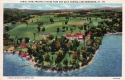 Aerial View of Prospect House and Golf Course