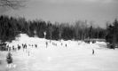 Skiing at Hogback