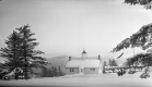 Wooden-frame building at Hogback Mountain
