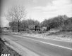 Westward view of a road
