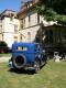 1929 Dodge sedan in front of Park McCullough House