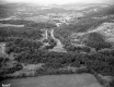 Aerial View of Winooski River and Railroad Tracks