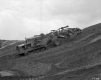 Shoveling Dirt for I-89 Construction near Waterbury