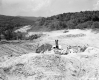 Excavating Rock for I-89 Construction near Montpelier, Looking West