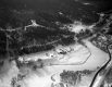 Aerial View of Frozen Winooski River near Middlesex