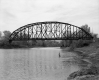 Truss Bridge over Winooski River on Route 2, Looking South