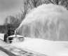 Snow Blowing at Jay Peak