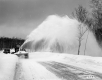 Snow Blowing at Jay Peak