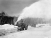 Snow Blowing at Jay Peak