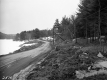 Highway through Snow Covered Landscape