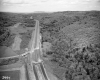 Aerial View of I-91 along Canal Street near Brattleboro