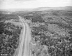 Aerial View of I-91 along Canal Street near Brattleboro