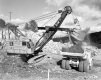 Shoveling Dirt for I-89 Construction