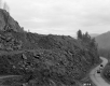 Excavating Rock for I-89 Construction near Bolton, Looking Southeast