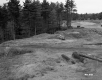 Clearing Trees for I-89 Construction near Burlington, Looking West