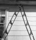 Steel Triangle in Front of House