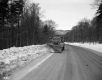 Snow Plow on Road