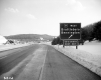 Exit Sign Brattleboro and Bennington Descending Hill