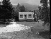 House in front of Mountains