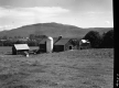 Farm by Mountains