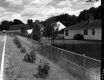 Houses behind Fence