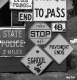 Defaced Traffic Signs