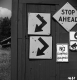Defaced Traffic Signs
