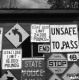 Defaced Traffic Signs