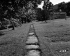 House and Marble Sidewalk on U.S. Route 7