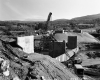 I-89 Bridge Construction over Winooski River in Richmond, Looking East