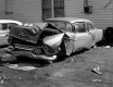 Smashed Car at Hurley's Garage