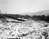 Snow-Covered Construction Site