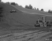 West View of Slope with Men in Background