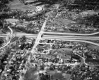 Aerial West View of Brattleboro Interstate 91 Route 9