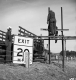 Burlington Interstate 89 Four Men Exit Sign Bridge in Background
