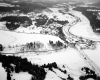 Aerial View Norwich Connecticut River Top Right Corner
