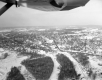 Aerial View Winooski Intersection E Allen St E Spring St Hood St