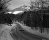 Spruce Peak Centered in Background Route 108