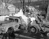 Waterville Two Trucks Clearing Snow Closeup