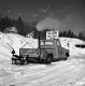 Truck with Two Houses in Background